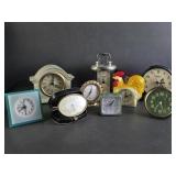 Traveling Alarm Clocks Elgin , Phinney Walker +