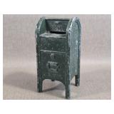 Old US Mail Coin Bank w/ Damage