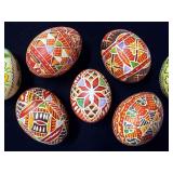 Ukrainian Easter Eggs Pysanky Vintage 5 Batik