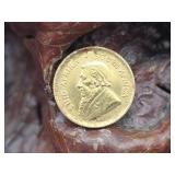 1/10oz Pure Gold Krugerrand 1981