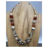 Artisan Natural Gemstones Beads Necklace