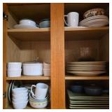 Contents of Cabinet: Misc. Kitchen Ceramics