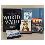 WW2 BOOKS, VIETNAMM DVD, INDIAN WAR DVD & WW2