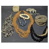 Costume Jewelry Necklaces, Bracelets, Beaded,