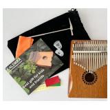 17 Key Kalimba Thumb Wood Piano w Mallet,