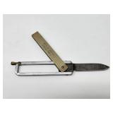 Vtg Advertising Pocket Knife