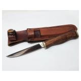 Vtg Sharp DF-40 Fixed Blade Knife