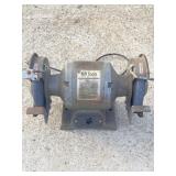 KR ELECTRIC BENCH GRINDER RUNS GREAT BUT MIGHT