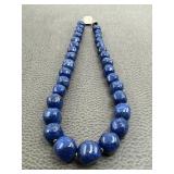 Lapis Lazuli & Sterling Necklace