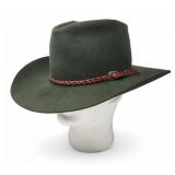 Vtg American Hat Co Cowboy Hat 7 1/4 Long Oval