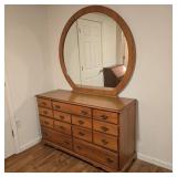 Vintage Johnson Darper Dresser w/ Mirror