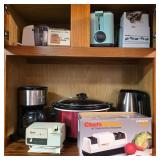 Contents of Cabinet: Kitchen Appliances