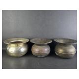 Union Pacific Railroad brass Spittoon / Planter +