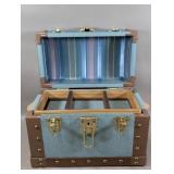 HANDCRAFTED TREASURE CHEST NEW 12.5" WIDE 9"