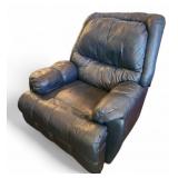 Blue Leather Recliner Excellent Condition