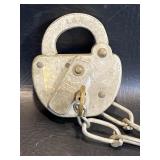 L&N RR Railroad Padlock & Key Louisville &