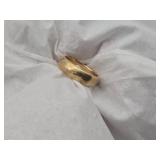 Large 14K Gold Wedding Band / Ring 7.2g