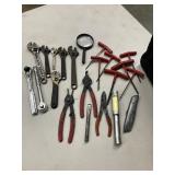 TOOLS SMALLER CRESCENT WRENCHES, ALLEN WRENCHES,