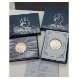 2- 1982 WASHINGTON COMMEMORATIVE UNCIRCULATED