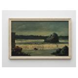 1921 John Sloan Cascades Painting