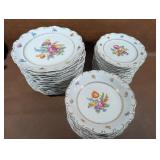 Bavaria Schumann Floral Pattern With Gold Accents