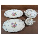 Vintage Bavaria Schumann Dresden Floral Style