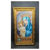 Mater Ecclesiae - Mosaic with Totus Tuus