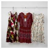 Trio of Ladies Summer Dresses L/XL/1X