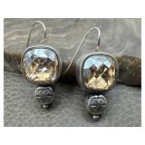 Swarovski Champagne Crystals Earrings Brighton?