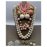 Vintage Style Costume Jewelry & Clip On Earring