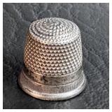 Sterling Thimble