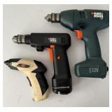 Black & Decker Drills & STP Screwdriver No