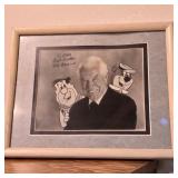 Autographed Bill Hanna Portrait