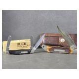 Buck 301v & Oldtimer 1250T Pocket Knives
