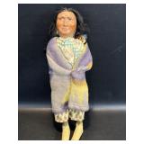 Vintage Skookum American Indian Doll Mother ,