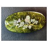 Oval Box Inlaid MOP Paua Abalone Shell Inlay