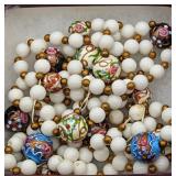 VENETIAN WEDDING CAKE BEADS WAS A NECKLACE BUT