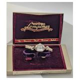10K GF LONGINES WOMENS WRIST WATCH ORIGINAL