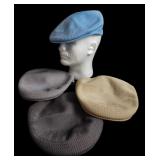 3 Kangol Breathable Beret Sz Med Hat Summer