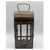 BRASS HAND HELD LATERN OIL LAMP