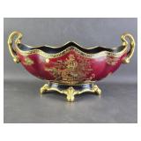 Carlton Ware Rouge Royale Gondola Center bowl
