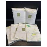 New Full Sz Sheet Set Cotton Percale USA Garnet