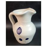 Williamsburg Pottery Salt Glaze Pitcher Stoneware