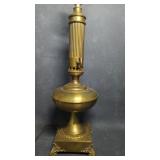 Vintage Brass Electric Table Lam