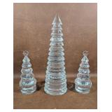 Prismatic Crystal Christmas Trees