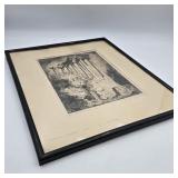 Signed Hans Schmitsdorf "Templum Concordiae"