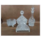Vintage Hofbauer Byrdes German Crystal Lidded