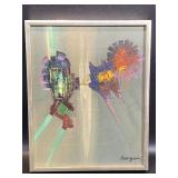 Small Original Modern Painting Signd Rosenzweig