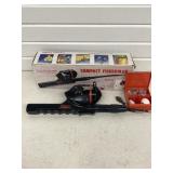NOS COMPACT FISHERMAN W/ BONUS MINI TACKLE BOX