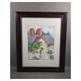 Framed Original Watercolor by Diane Allgood